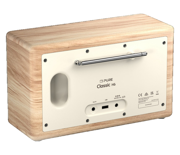 PURE Classic H6 Cotton White/Oak EU/UK - 1538361 - zdjęcie 3